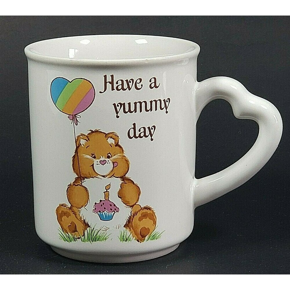 Care Bear Ceramic Mug – “Have A Yummy Day” Birthday, 1 Cup